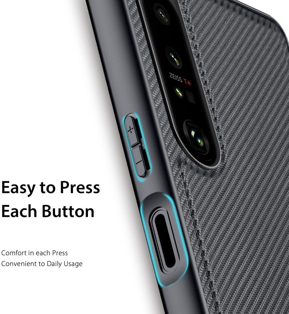 Dux Ducis Fino Series Sony Xperia 1 IV Hoesje Back Cover Zwart afbeelding 6