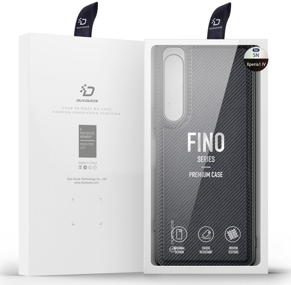 Dux Ducis Fino Series Sony Xperia 1 IV Hoesje Back Cover Zwart afbeelding 9