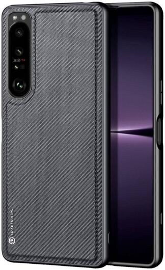 Dux Ducis Fino Series Sony Xperia 1 IV Hoesje Back Cover Zwart afbeelding 1
