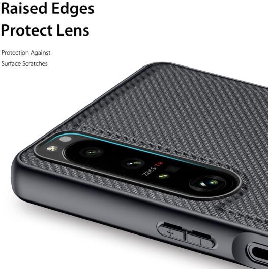Dux Ducis Fino Series Sony Xperia 1 IV Hoesje Back Cover Zwart afbeelding 5