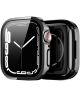 Dux Ducis Hamo Apple Watch 7 / 8 / 9 41MM Hoesje Full Protect Zwart