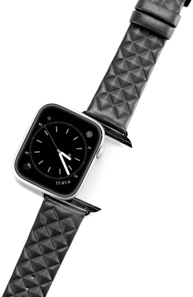 Dux Ducis Enland - Apple Watch Bandje - 1-9/SE 41MM/40MM/38MM - Leer - Blauw afbeelding 2