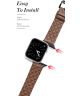 Dux Ducis Apple Watch Band - 1-9/SE/Ultra 49MM/45MM/44MM/42MM Stijl Leer Bruin