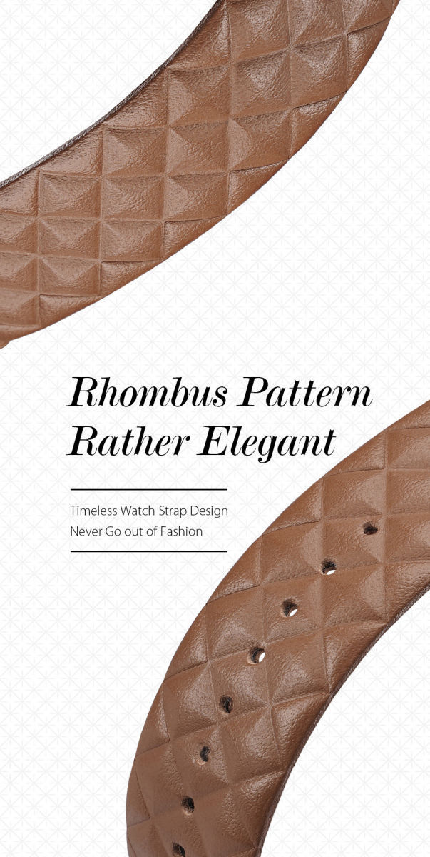 Dux Ducis - Apple Watch Band - 1-10/SE/Ultra - 49/46/45/44/42MM - Leer - Roze afbeelding 8