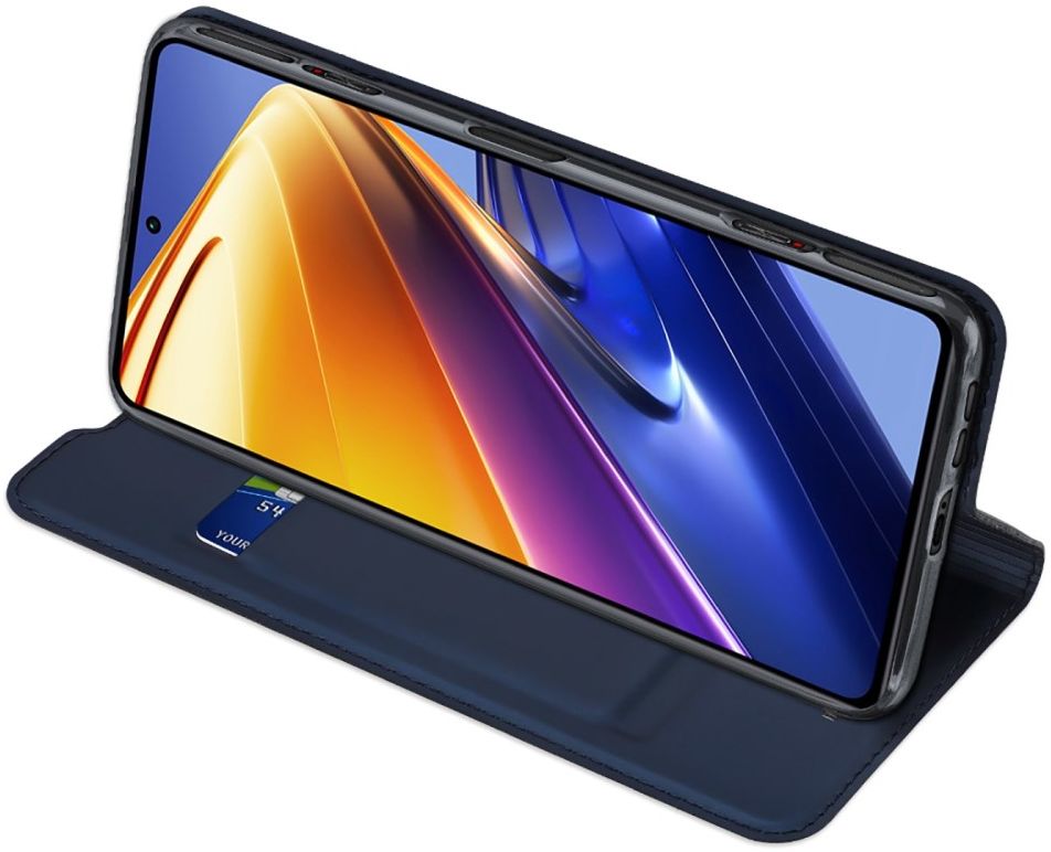 Dux Ducis Skin Pro Series Xiaomi Poco F4 GT Hoesje Portemonnee Blauw afbeelding 6