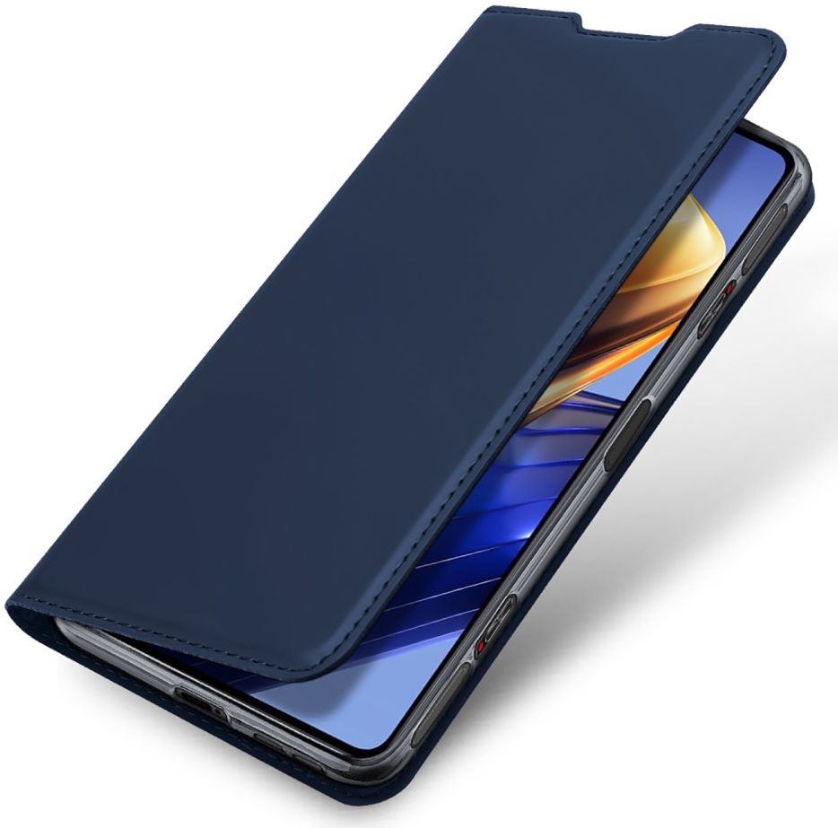 Dux Ducis Skin Pro Series Xiaomi Poco F4 GT Hoesje Portemonnee Blauw afbeelding 1
