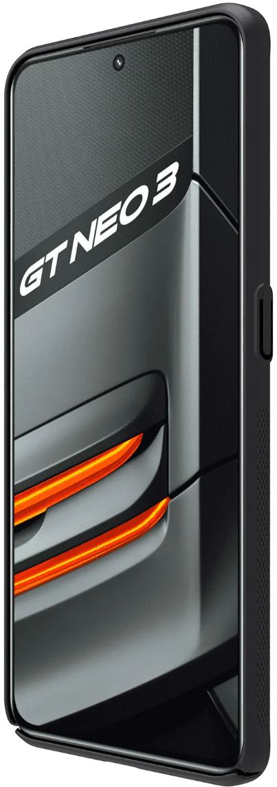 Nillkin Super Frosted Shield Realme GT Neo 3 Hoesje Zwart afbeelding 3
