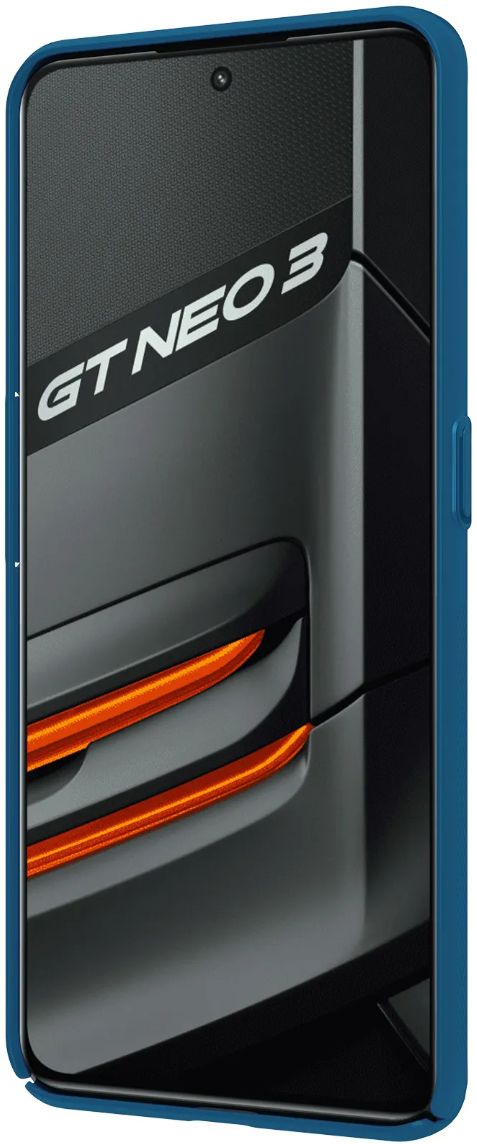 Nillkin CamShield Realme GT Neo 3 Hoesje met Camera Slider Blauw afbeelding 3