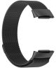 Fitbit Charge 5 Bandje Milanese Staal met Magneetsluiting Zwart