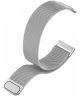 Fitbit Versa 3 / Sense Bandje Milanese Staal Magneetsluiting Zilver