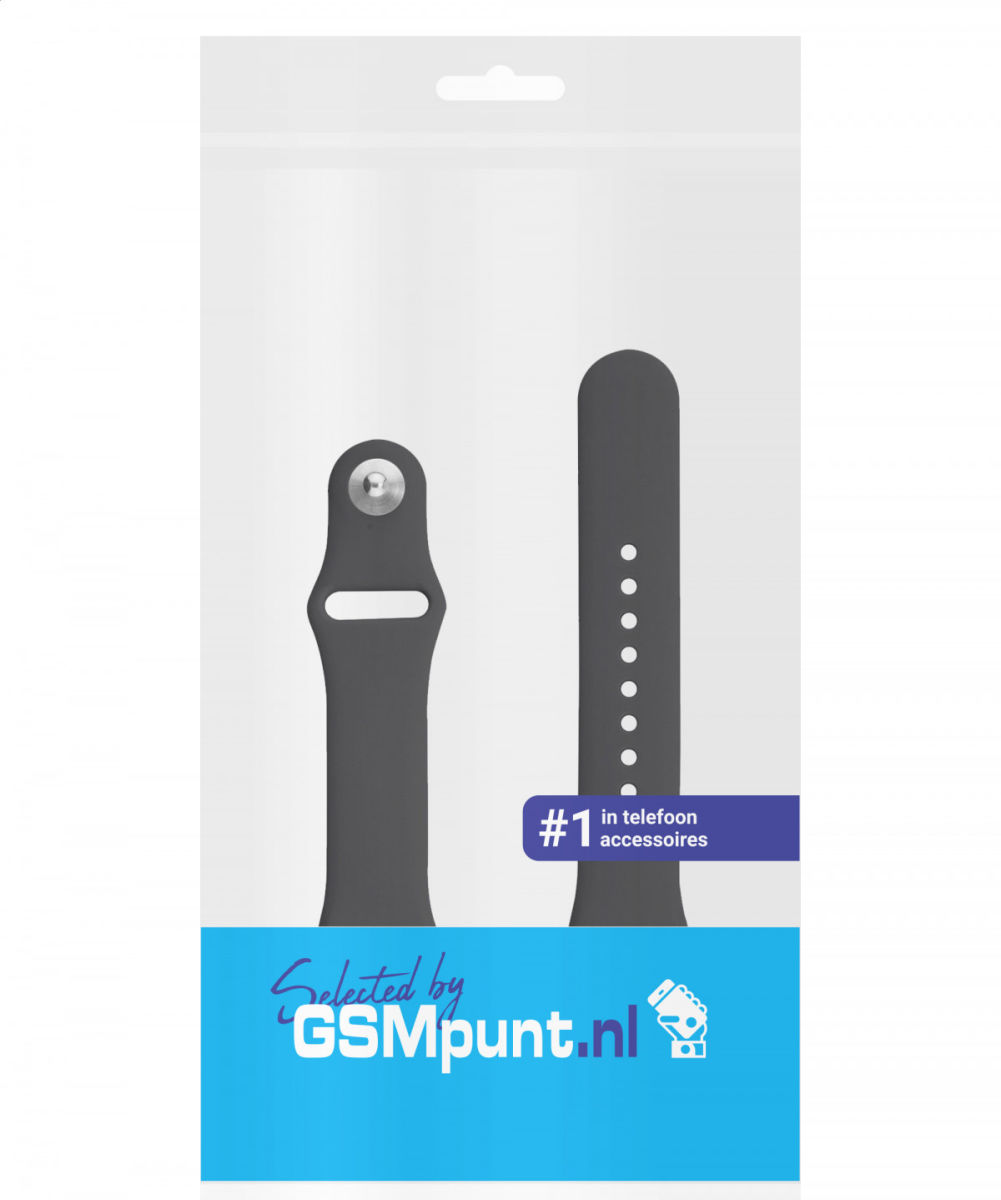 Fitbit Charge 4 / Charge 3 Bandje Siliconen Drukknoop Sluiting Zwart afbeelding 7