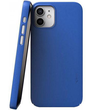 Nudient Thin Case V3 Apple iPhone 12 / 12 Pro Hoesje met MagSafe Blauw Hoesjes