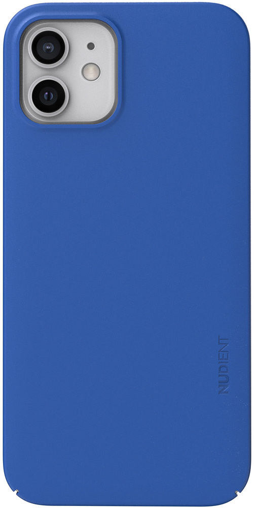 Nudient Thin Case V3 Apple iPhone 12 / 12 Pro Hoesje met MagSafe Blauw afbeelding 2