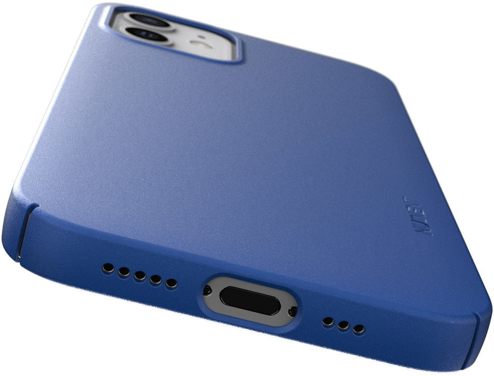 Nudient Thin Case V3 Apple iPhone 12 / 12 Pro Hoesje met MagSafe Blauw afbeelding 4