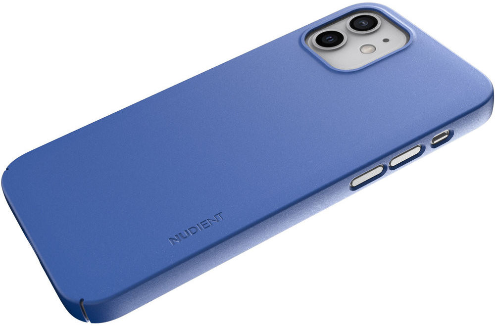 Nudient Thin Case V3 Apple iPhone 12 / 12 Pro Hoesje met MagSafe Blauw afbeelding 10