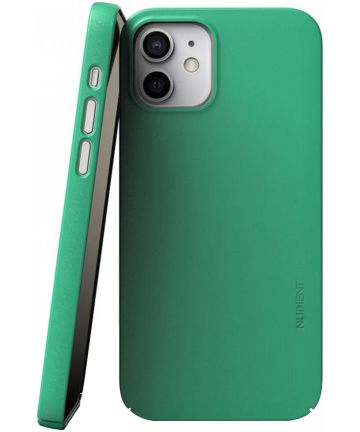 Nudient Thin Case V3 Apple iPhone 12 / 12 Pro Hoesje met MagSafe Groen Hoesjes