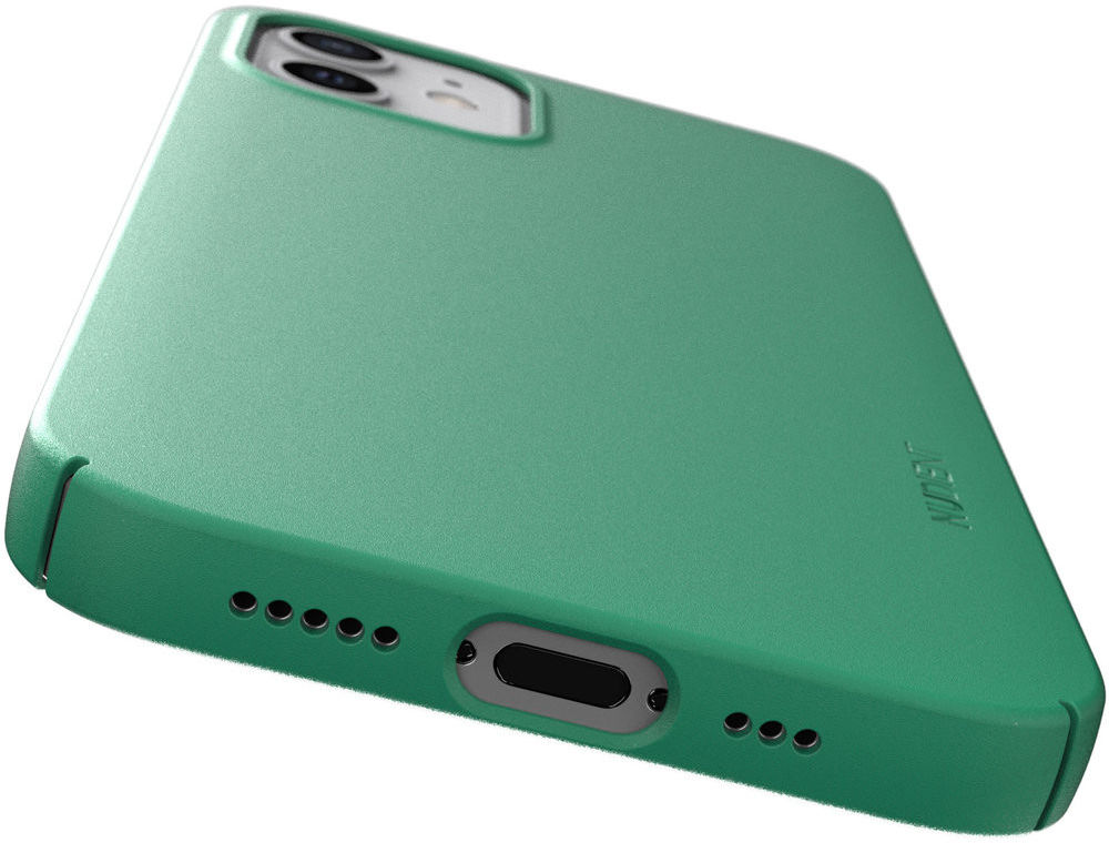 Nudient Thin Case V3 Apple iPhone 12 / 12 Pro Hoesje met MagSafe Groen afbeelding 4