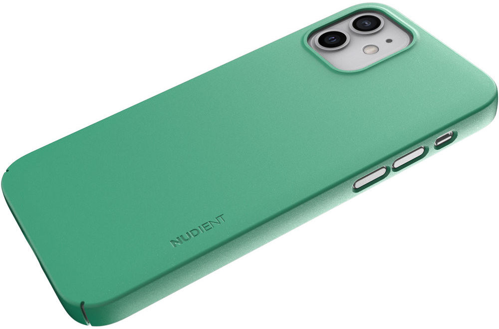 Nudient Thin Case V3 Apple iPhone 12 / 12 Pro Hoesje met MagSafe Groen afbeelding 10