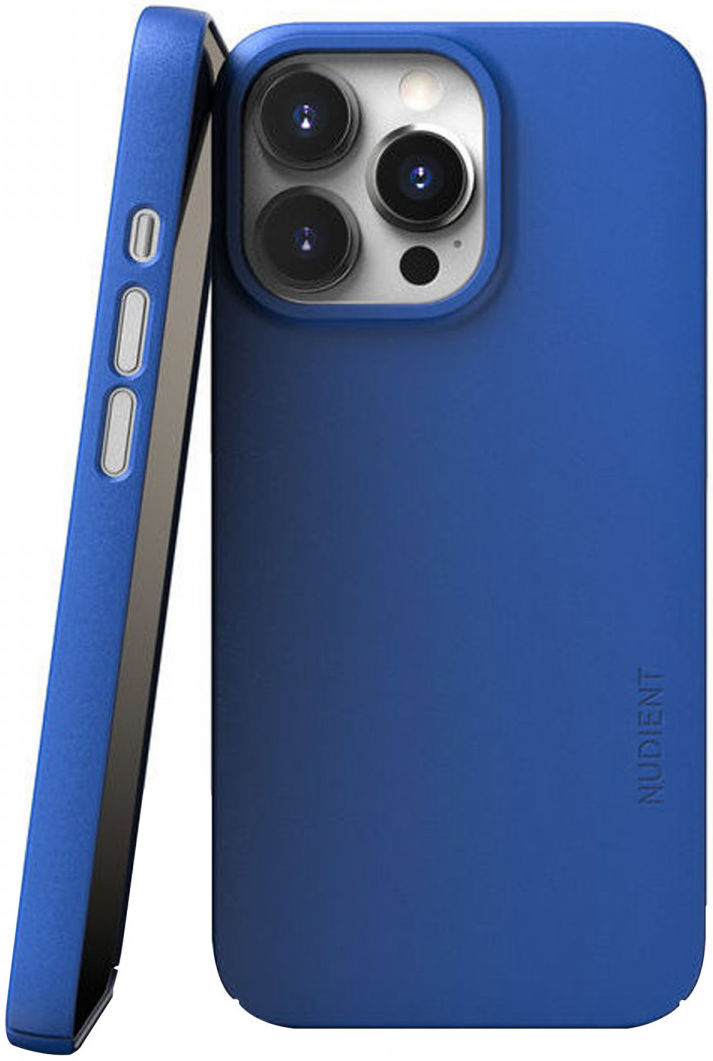 Nudient Thin Case V3 Apple iPhone 13 Pro Hoesje met MagSafe Blue afbeelding 1