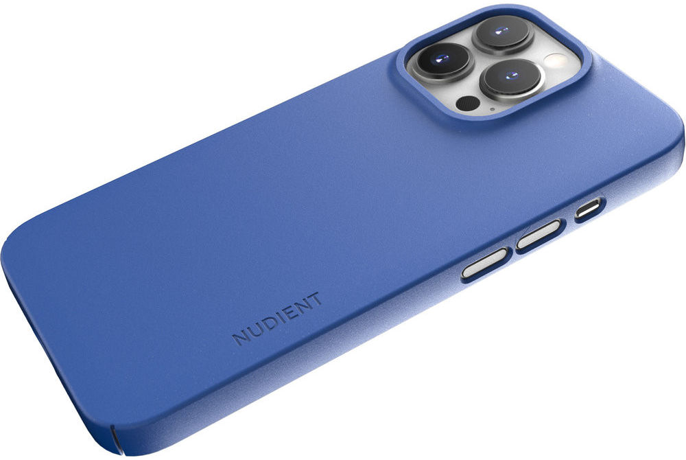 Nudient Thin Case V3 Apple iPhone 13 Pro Hoesje met MagSafe Blue afbeelding 10