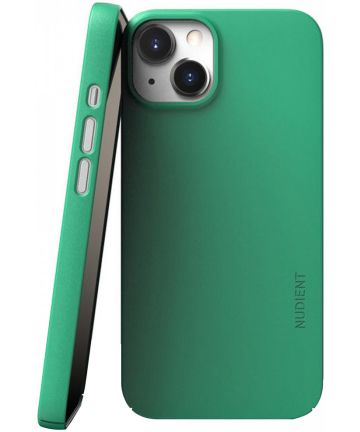 Nudient Thin Case V3 Apple iPhone 13 Hoesje met MagSafe Green Hoesjes