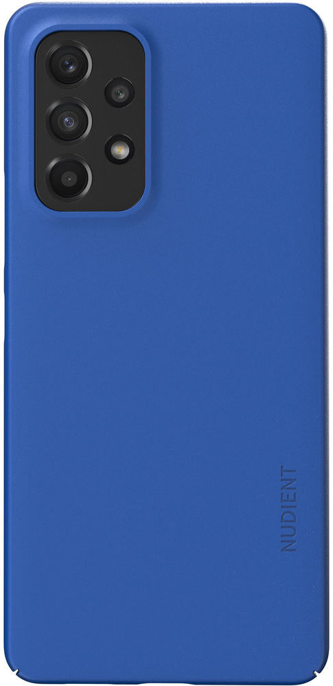 Nudient Thin Case V3 Samsung Galaxy A53 Hoesje Back Cover Blue afbeelding 2