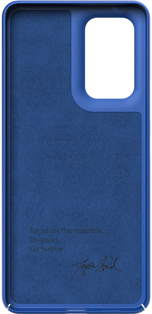 Nudient Thin Case V3 Samsung Galaxy A53 Hoesje Back Cover Blue afbeelding 6