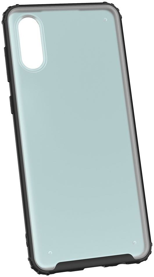 Samsung Galaxy M02 Armor Series Hoesje Mat Transparant Zwart afbeelding 4