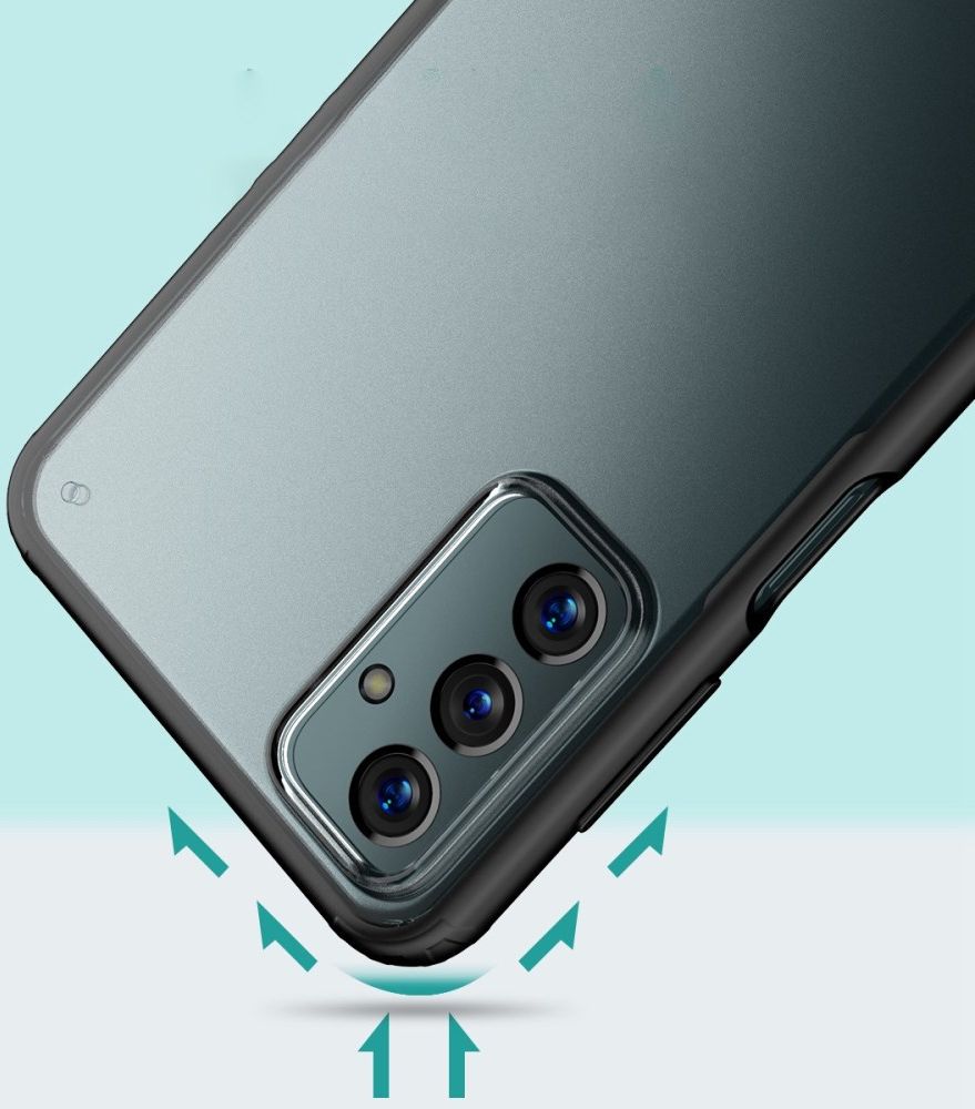 Samsung Galaxy M23 Hoesje Armor Back Cover Transparant Zwart afbeelding 5