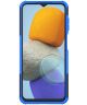 Samsung Galaxy M23 Hoesje Hybride Back Cover met Kickstand Blauw