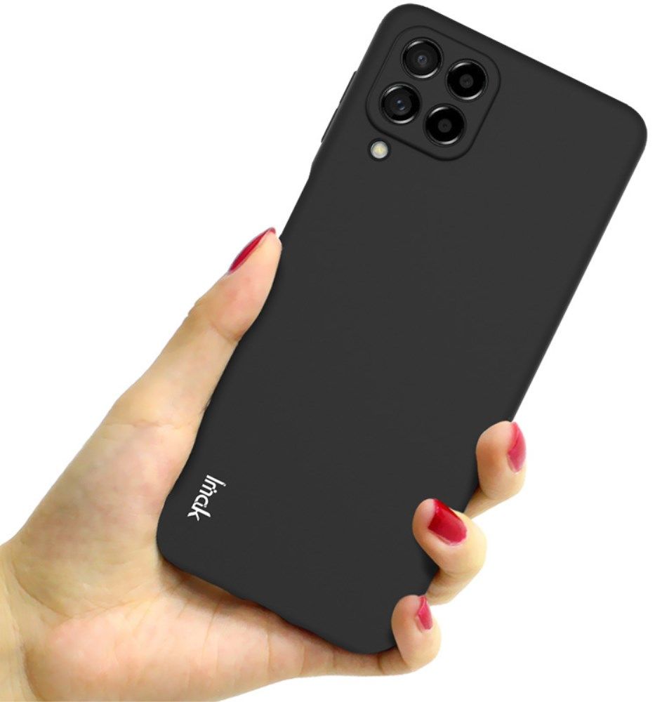 IMAK UC-3 Series Samsung Galaxy M53 Hoesje Dun TPU Zwart afbeelding 2