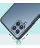 Samsung Galaxy M53 Hoesje Armor Back Cover Transparant Zwart