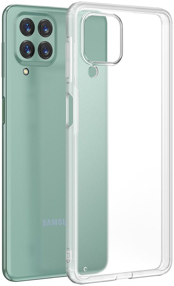 Samsung Galaxy M53 Hoesje Armor Back Cover Transparant Transparant afbeelding 1