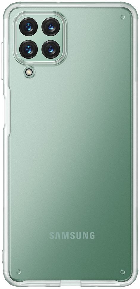 Samsung Galaxy M53 Hoesje Armor Back Cover Transparant Transparant afbeelding 2