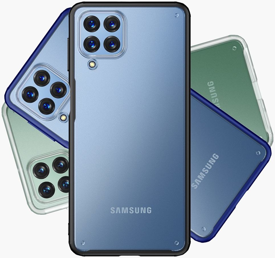 Samsung Galaxy M53 Hoesje Armor Back Cover Transparant Transparant afbeelding 7