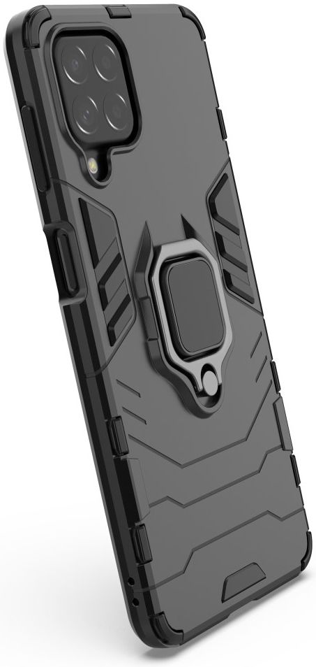 Samsung Galaxy M53 Hoesje Hybride Kickstand Back Cover Blauw afbeelding 5