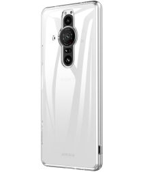 Sony Xperia Pro-I Hoesje Dun TPU Back Cover Transparant