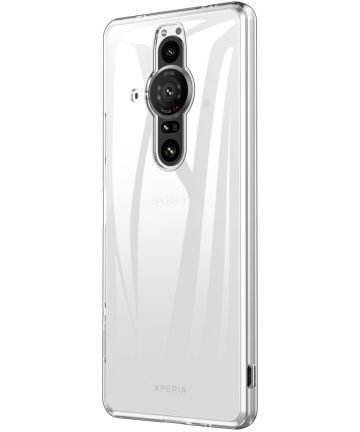Sony Xperia Pro-I Hoesje Dun TPU Back Cover Transparant Hoesjes