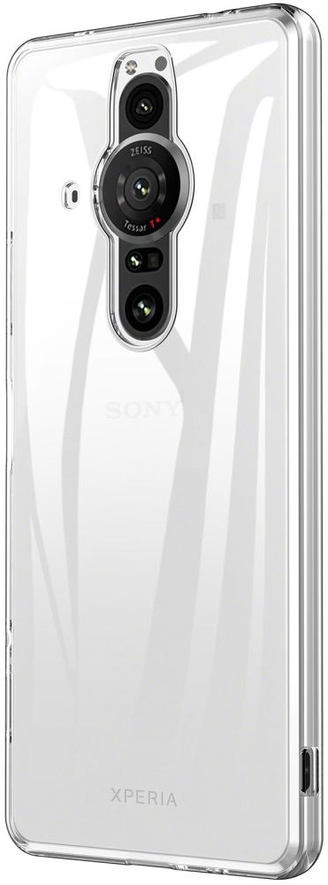 Sony Xperia Pro-I Hoesje Dun TPU Back Cover Transparant afbeelding 1