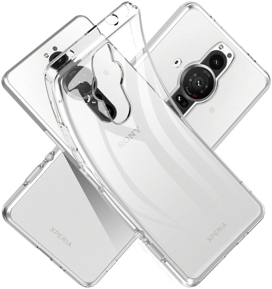 Sony Xperia Pro-I Hoesje Dun TPU Back Cover Transparant afbeelding 6