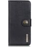 KHAZNEH Sony Xperia 10 IV Hoesje Portemonnee Book Case Zwart