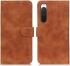 KHAZNEH Sony Xperia 10 IV Hoesje Retro Wallet Book Case Bruin afbeelding 2