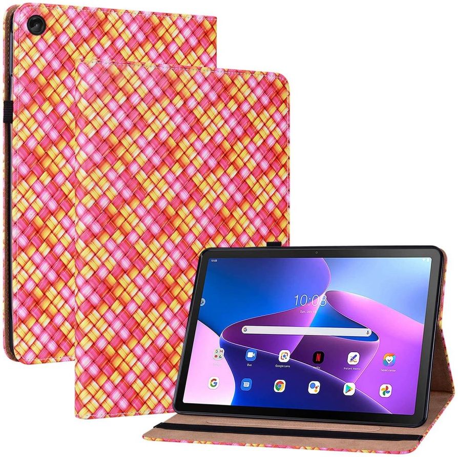 Lenovo Tab M10 Plus Gen 3 (10.6) Hoes Kunstleer Book Case Roze afbeelding 1