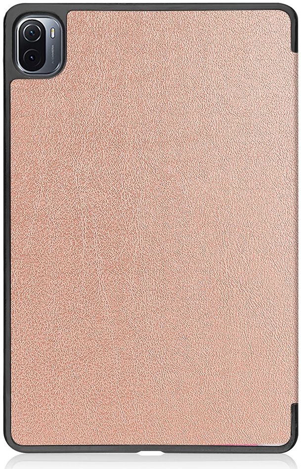 Xiaomi Pad 5 Hoes Tri-Fold Book Case met Sleep/Wake Roze Goud afbeelding 9