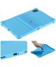 Xiaomi Pad 5 Kinder Tablethoes Siliconen Kickstand Back Cover Blauw
