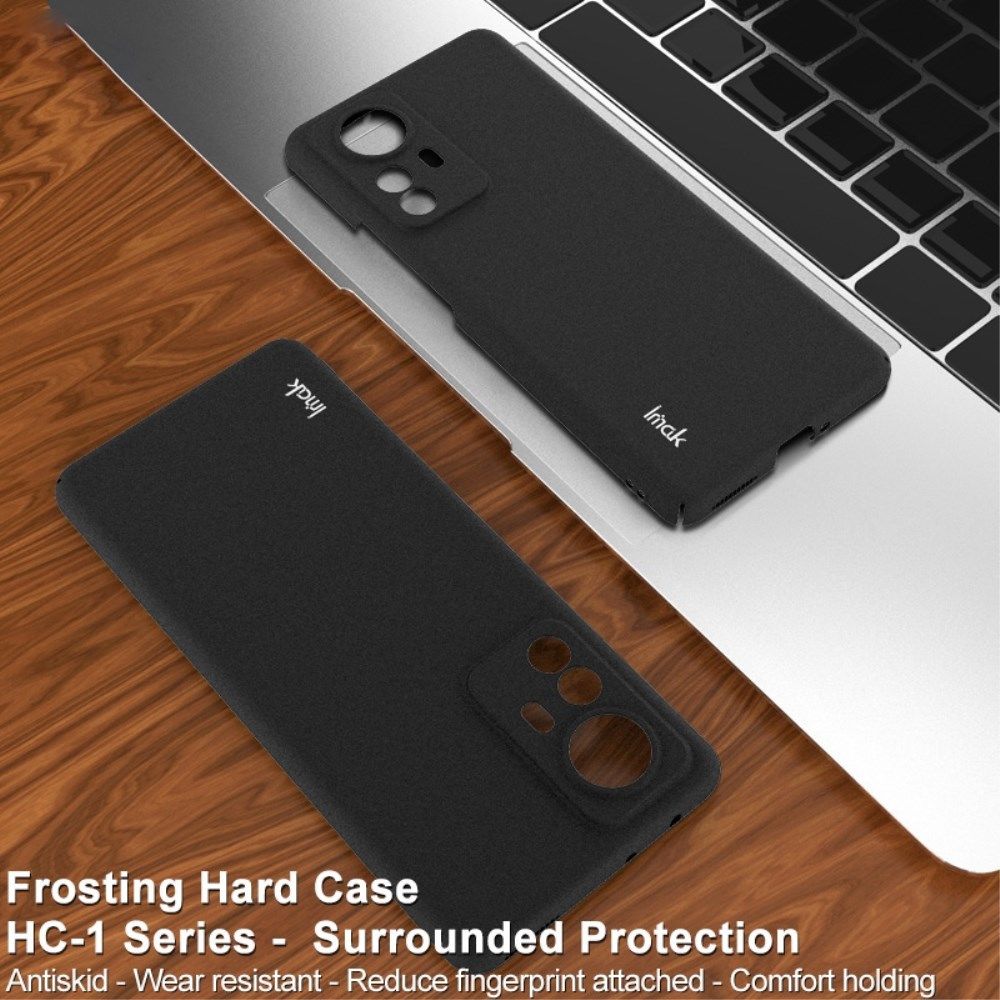 IMAK HC-1 Xiaomi 12 Pro Hoesje Hard Case Back Cover Zwart afbeelding 7