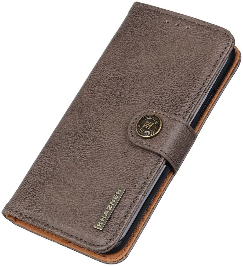 KHAZNEH Xiaomi Poco F4 GT Hoesje Portemonnee Book Case Grijs afbeelding 8