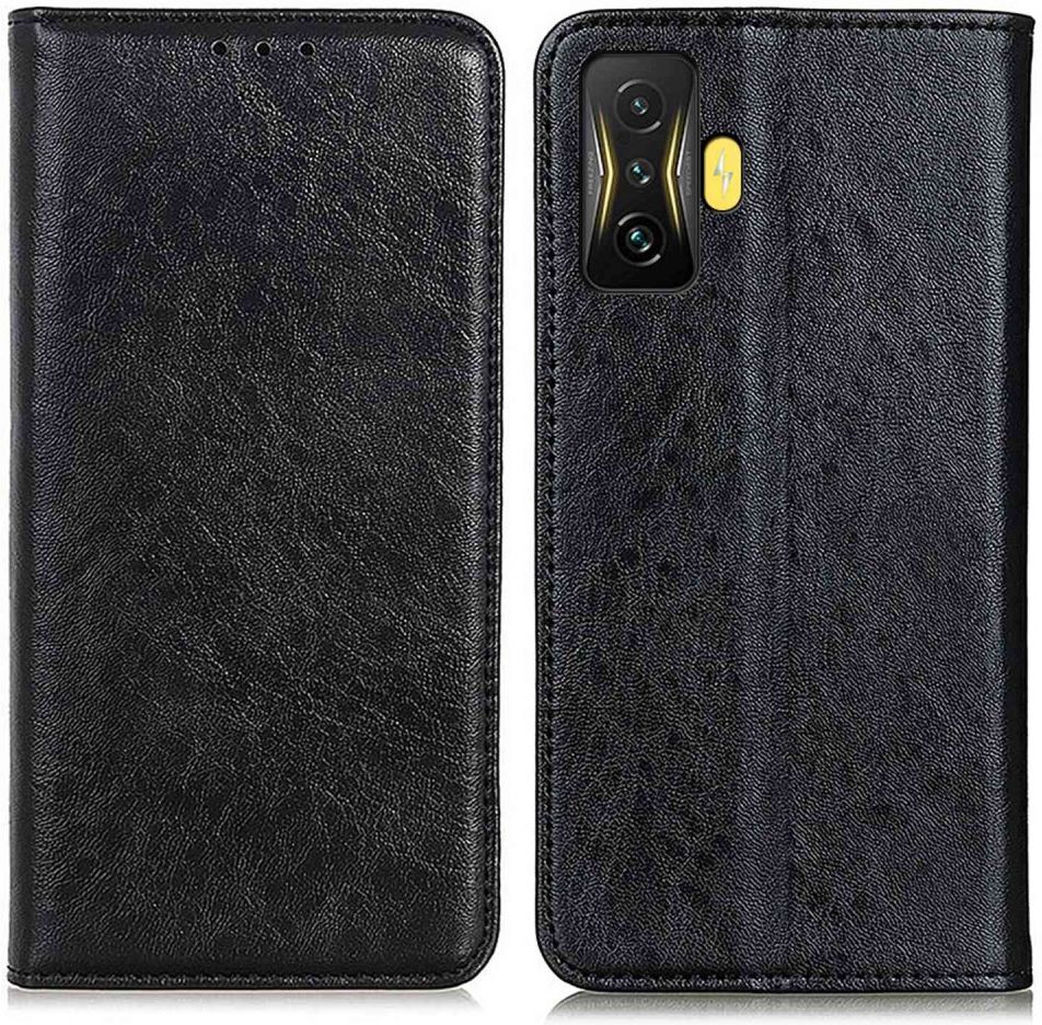 Xiaomi Poco F4 GT Hoesje Portemonnee Book Case Kunstleer Zwart afbeelding 3