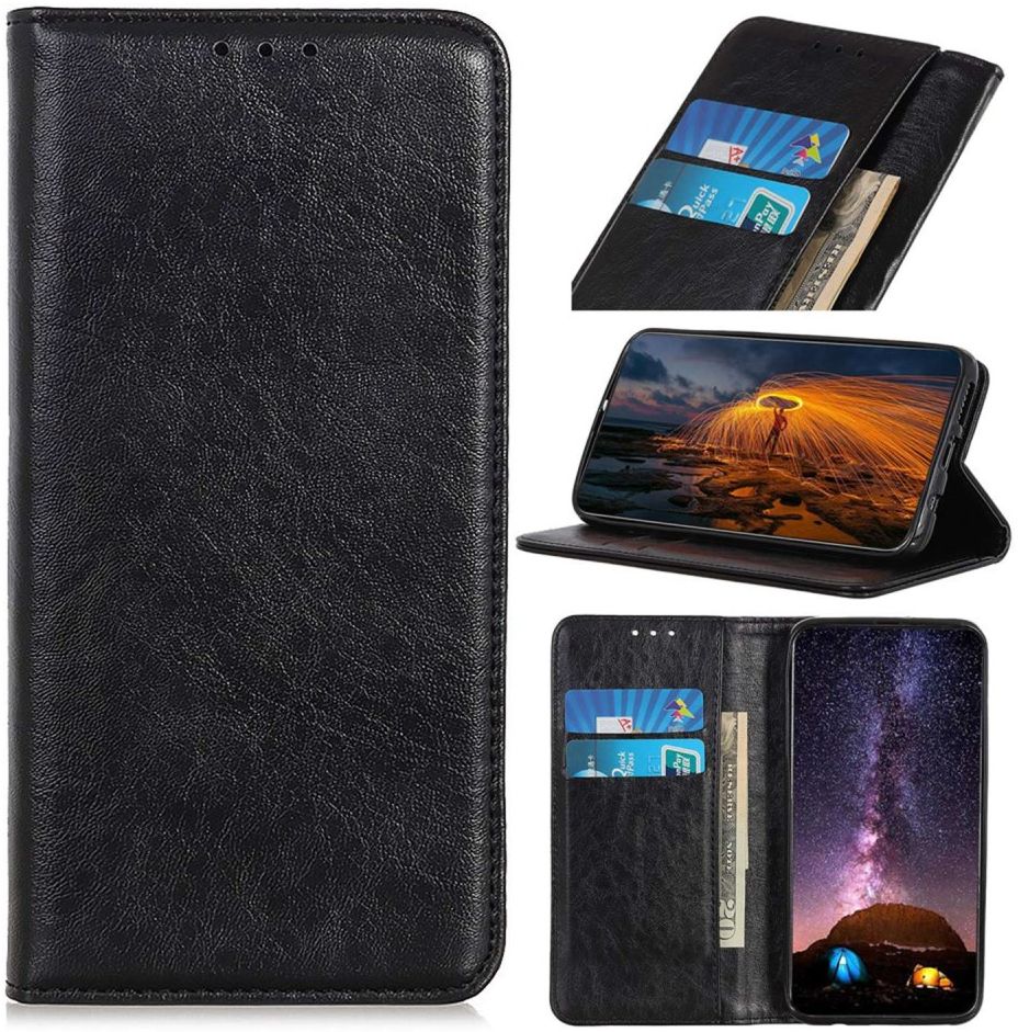 Xiaomi Poco F4 GT Hoesje Portemonnee Book Case Kunstleer Zwart afbeelding 9