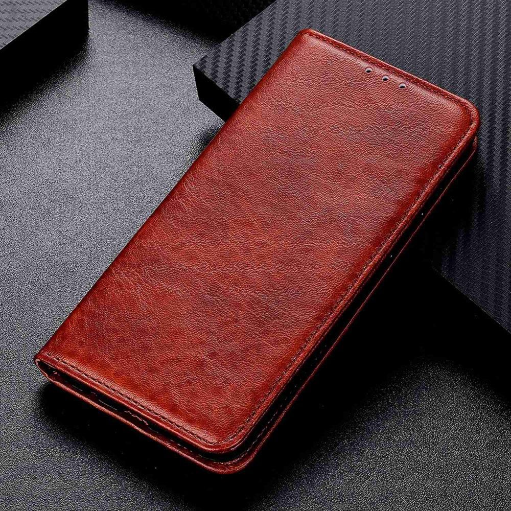Xiaomi Poco F4 GT Hoesje Portemonnee Book Case Kunstleer Bruin afbeelding 6